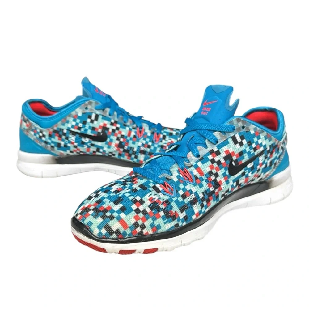 Nike Free 5.0 Tr Fit Flywire Flex 704695-404 Women's Training Running Shoes 8